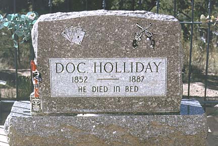 Doc Holliday Gravesite Address